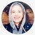 Happy person using Pix-Star app